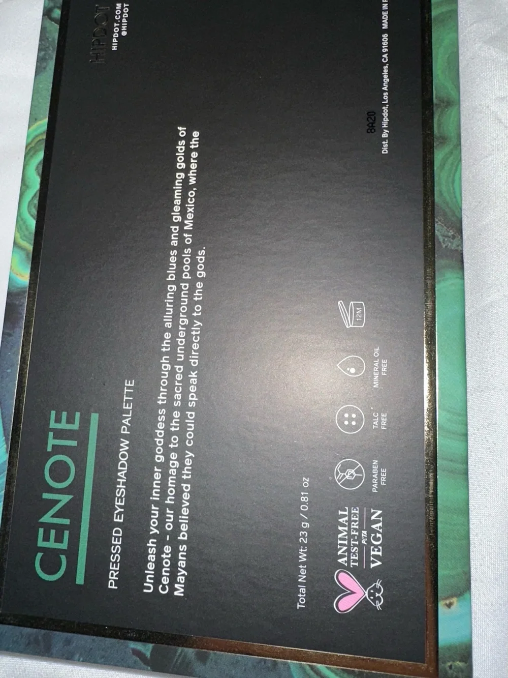 Hipdot Cenote eyeshadow palette